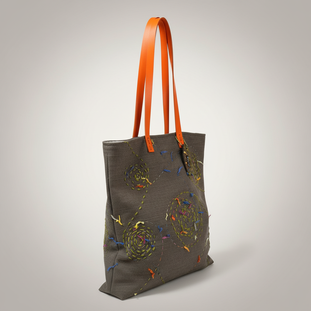 Wildflowers Tote - Vista laterale